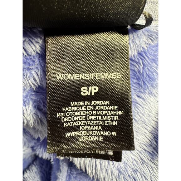 The North Face Sz S Osito Periwinkle Plush Full Zip Fleece Jacket Comfort Cozy - Picture 7 of 10